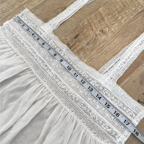 Doen Beaux top in white salt size M - Picture 7 of 8